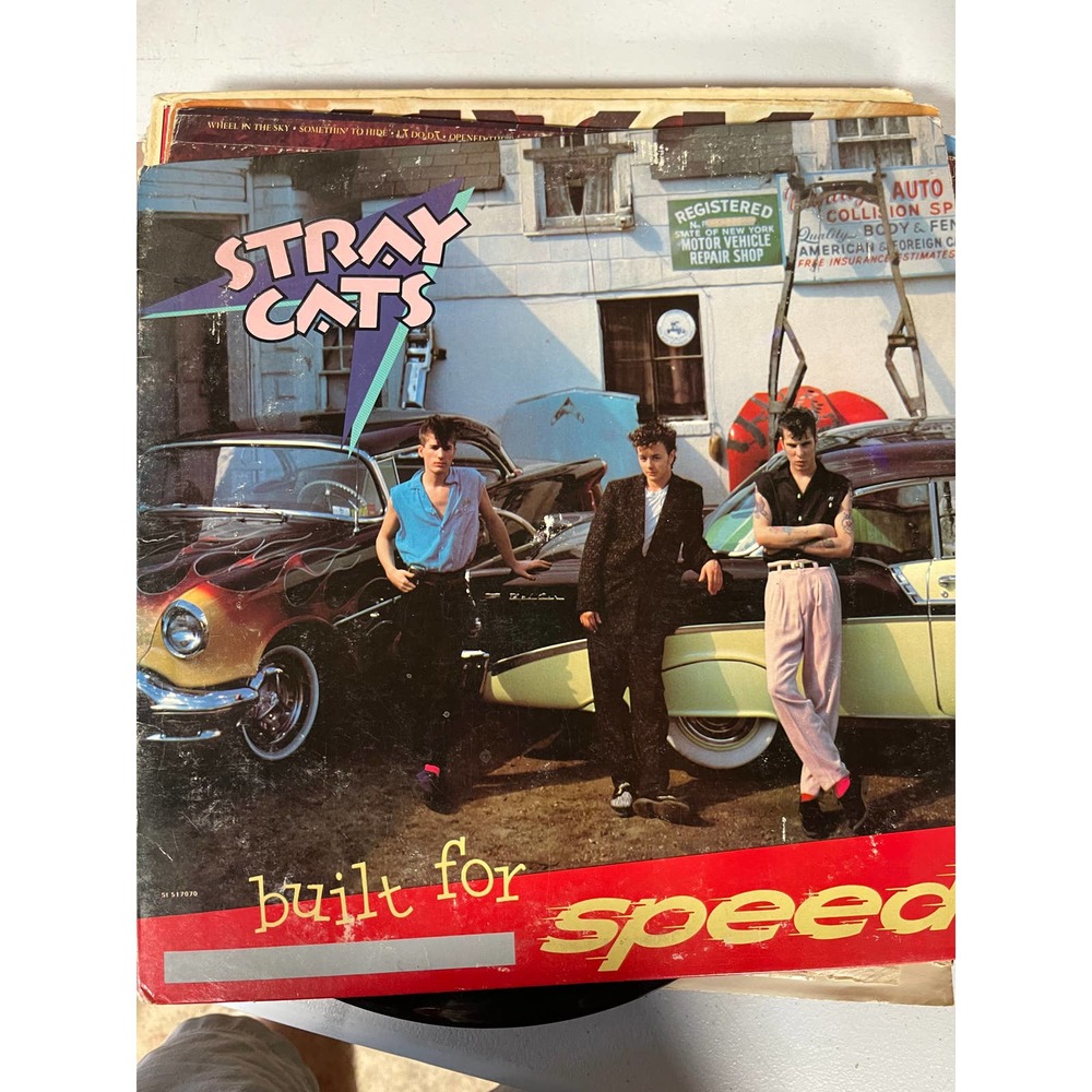 stray cats built for speed vinyl